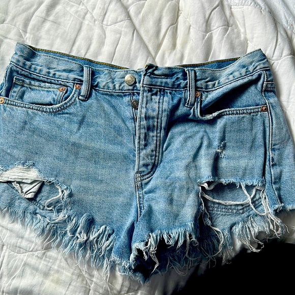 Free people jean shorts - Picture 1 of 3